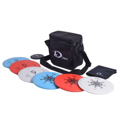 1st Disc front view of bag and full starter set showing organized storage benefit