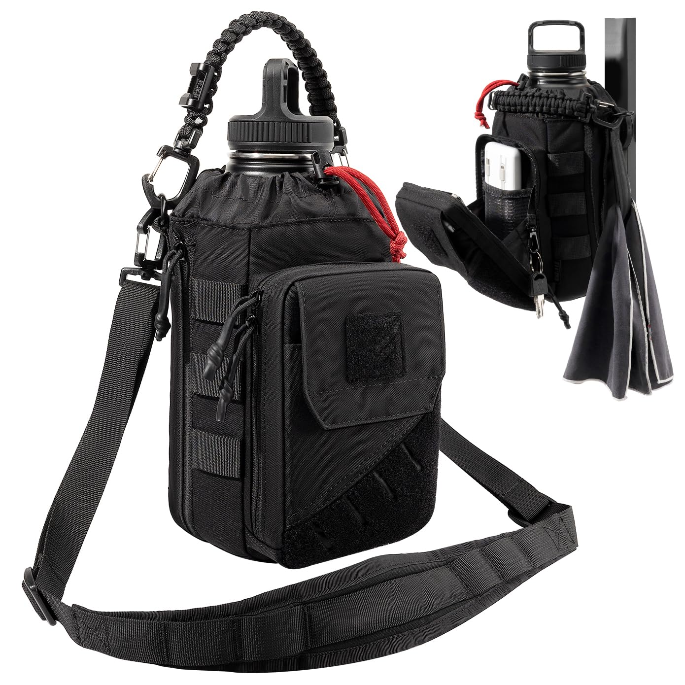 1TG Tactical front view showing compact tactical design and quick access benefits
