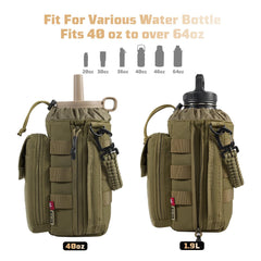 1TG Tactical magnetic clip close-up showing secure attachment and safe placement