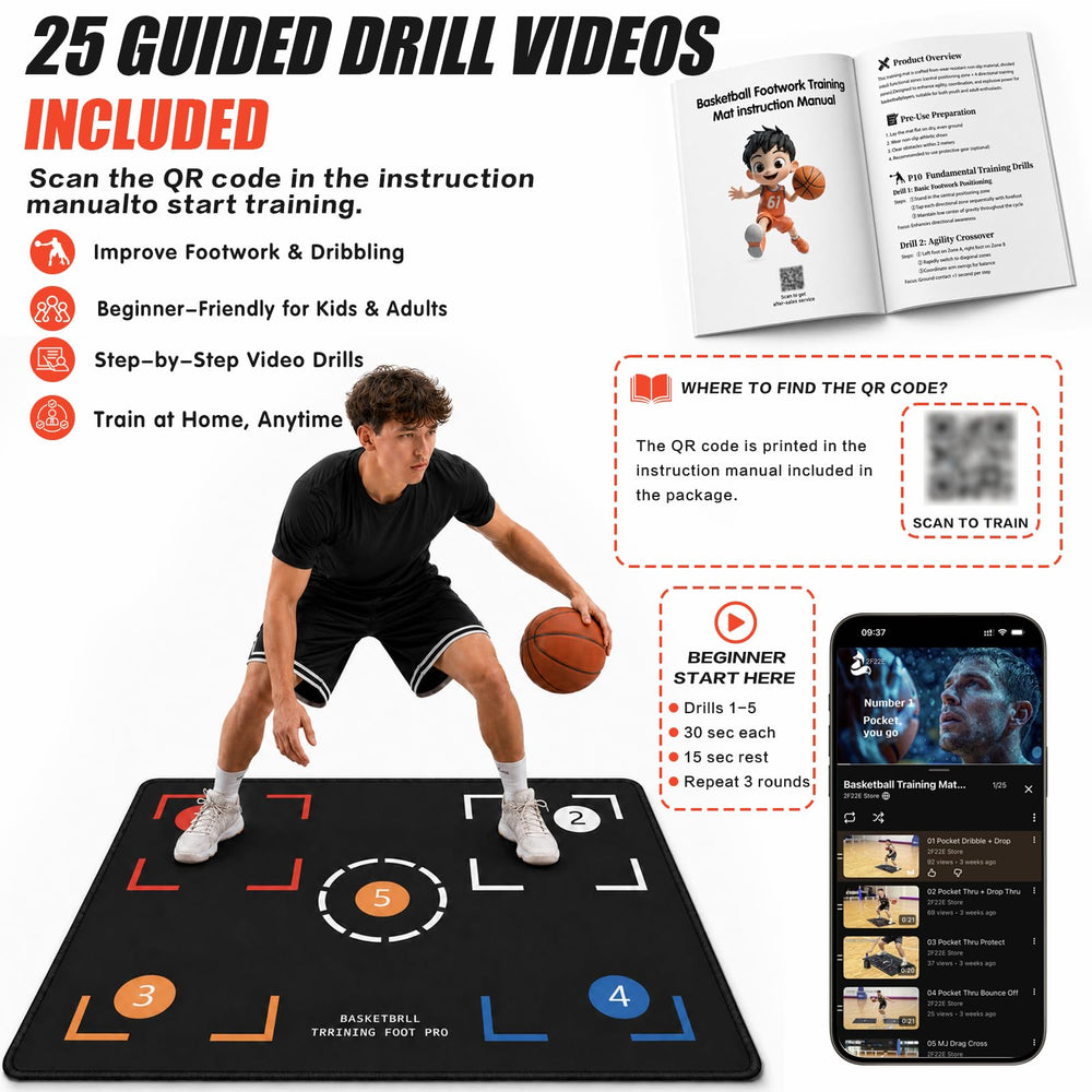 2F22E rolled-up mat in carry bag for easy transport to practices