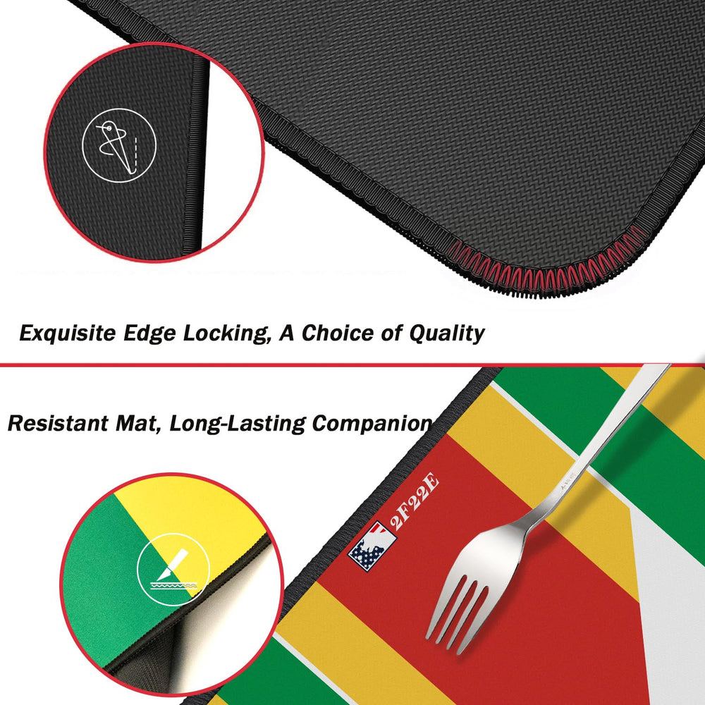 2F22E anti-slip textured rubber surface offering secure footing in practice