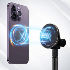 2thpart magnetic head close-up demonstrating quick secure phone attachment