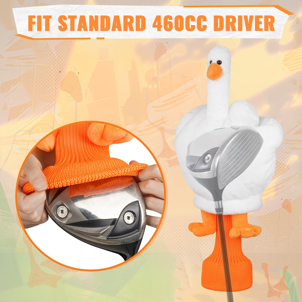 2thpart lifestyle image of headcover on cart inviting smiles and individuality