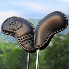 2thpart front view of 10-piece iron set showing neat protection