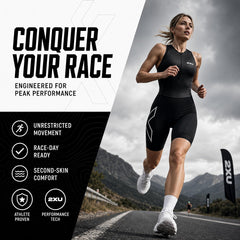 2XU close-up fabric texture showing quick-dry knit for comfort benefit