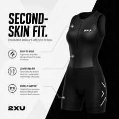 2XU sleeve detail showing short-sleeve coverage and freedom of movement benefit