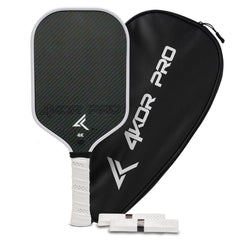 4KOR PRO front face showing carbon fiber texture and enhanced spin
