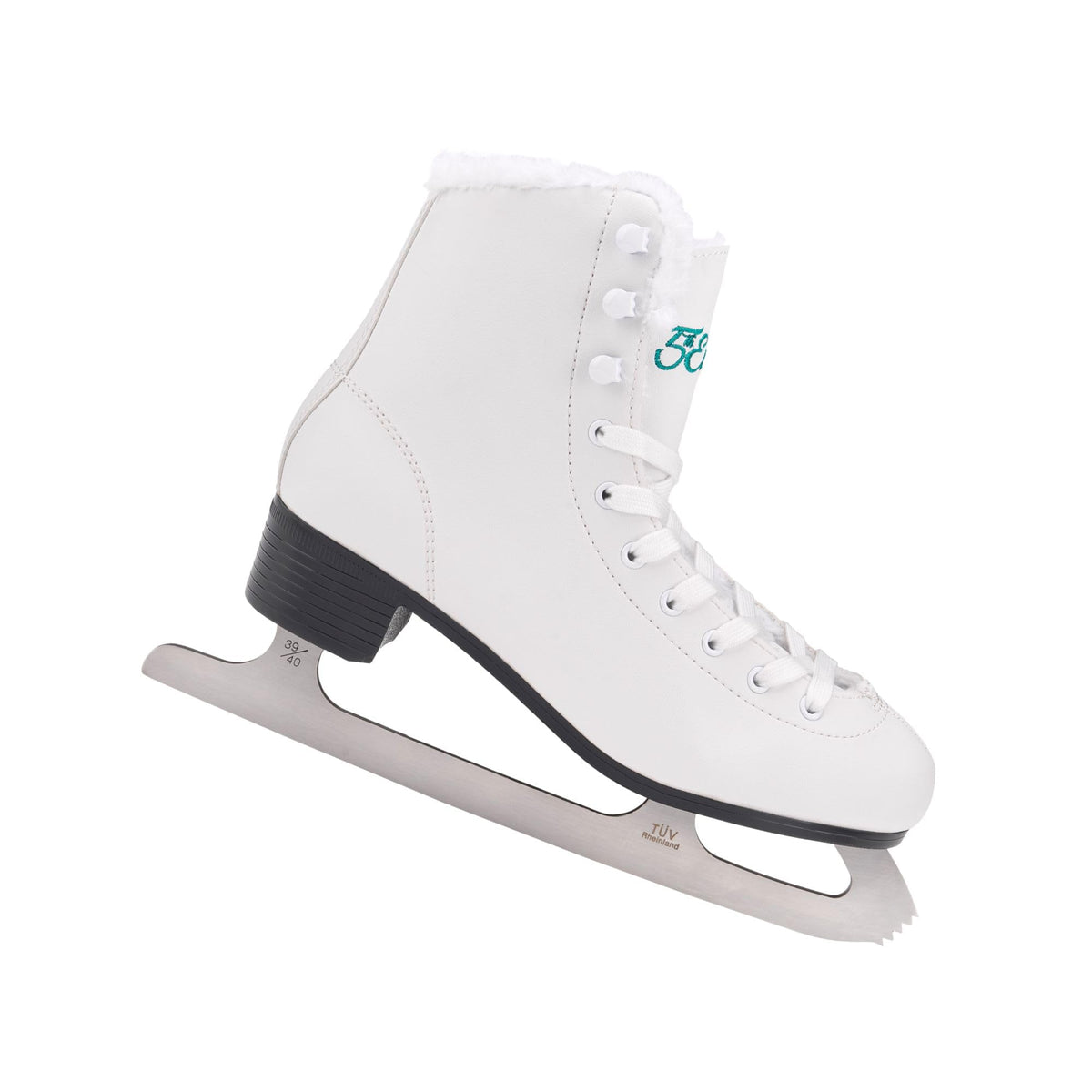 5th Element front view of skates showing supportive boot and classic style benefit warmth