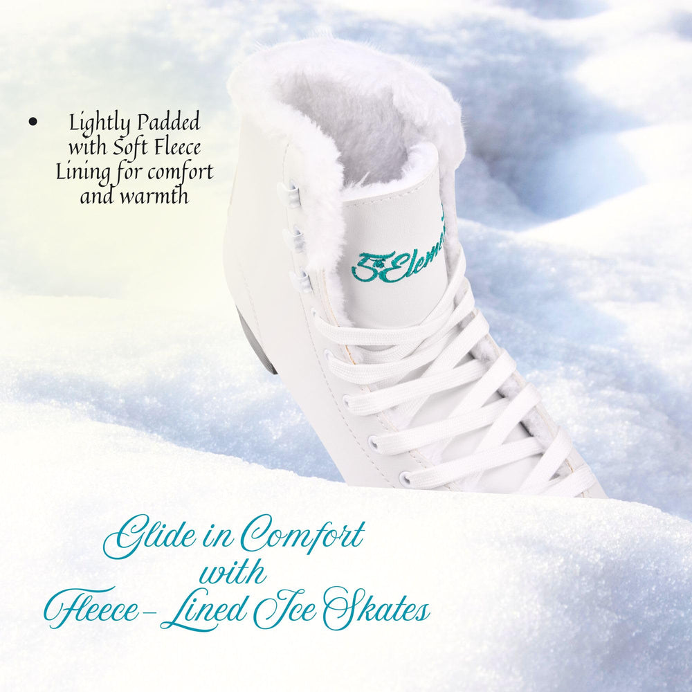 5th Element skates in use on indoor rink demonstrating stable ankle support benefit