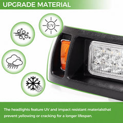 9.99WORLD MALL taillights pair rear view improving visibility and signaling safety
