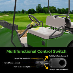 9.99WORLD MALL waterproof horn mounted on chassis for reliable audible alerts