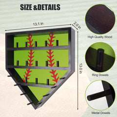 MaiQidd side profile showing slim 2-inch depth for space-saving wall display