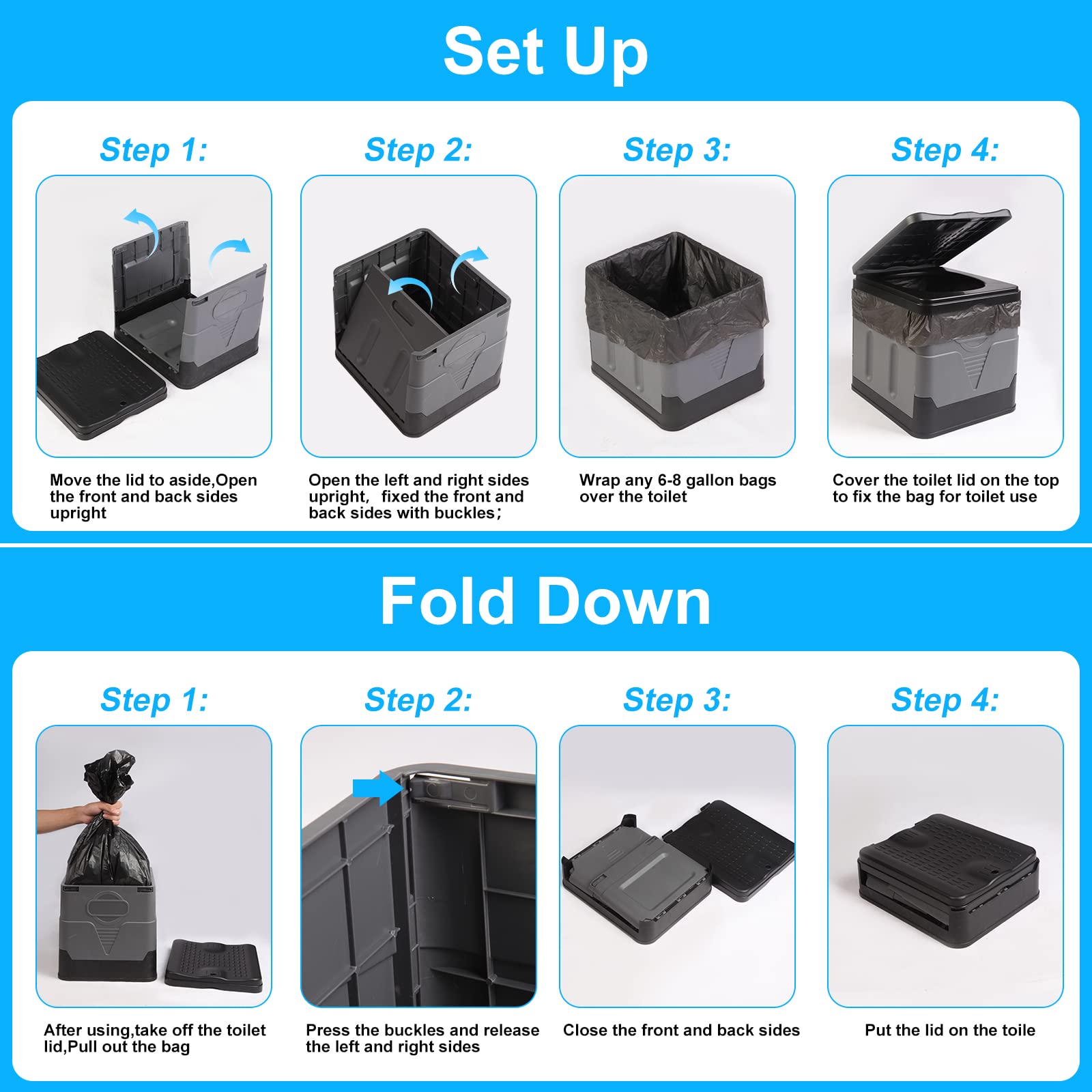 A ARCITON packaging with carry bag and replacement bags showing ready-to-use convenience