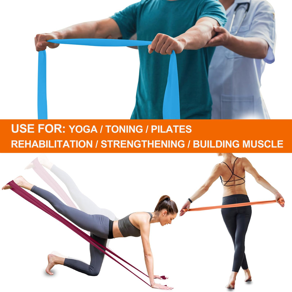 A AZURELIFE doubled-up bands demonstrating increased resistance option benefit