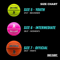 A Plus Collectibles ball next to adult hand for size comparison highlighting correct women’s size 6
