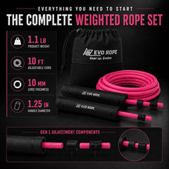 Person using A2Z Evo Rope outdoors demonstrating full-body conditioning on-the-go
