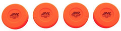 A&R Sports puck on gym floor with stick for improved stick-handling practice