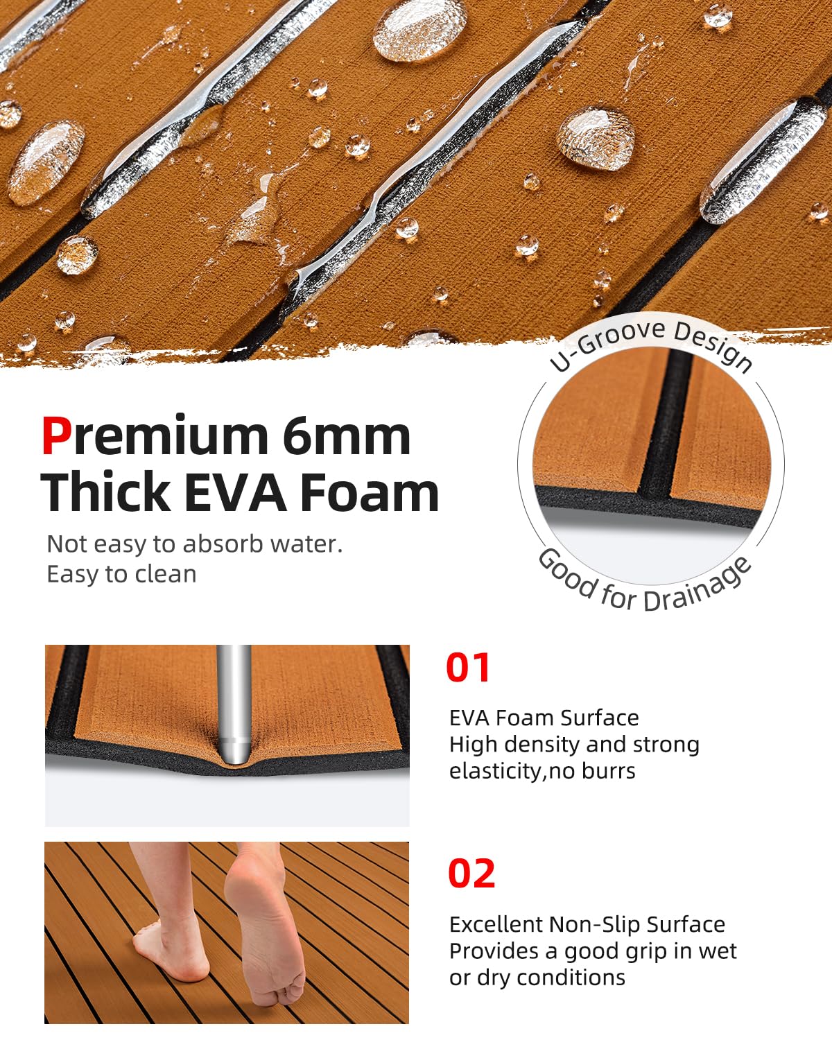 Abahub adhesive backing exposed to show peel-and-stick application for firm hold