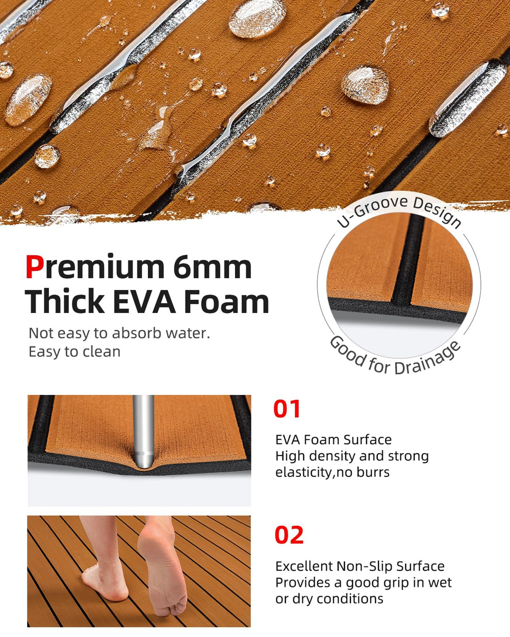 Abahub adhesive backing exposed to show peel-and-stick application for firm hold