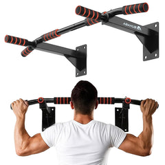 Abahub front view mounted on wall showing sturdy support and space saving benefit