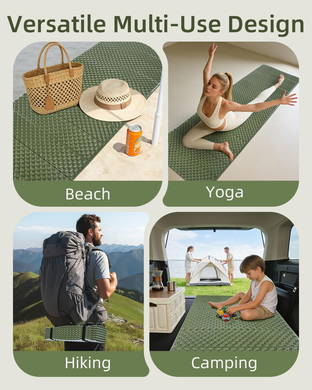Abahub pad on backpacking trail illustrating portable comfort for hikers benefit