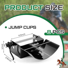 Abbylike cup mouth detail showing open-top design for easy pole seating and quick changes