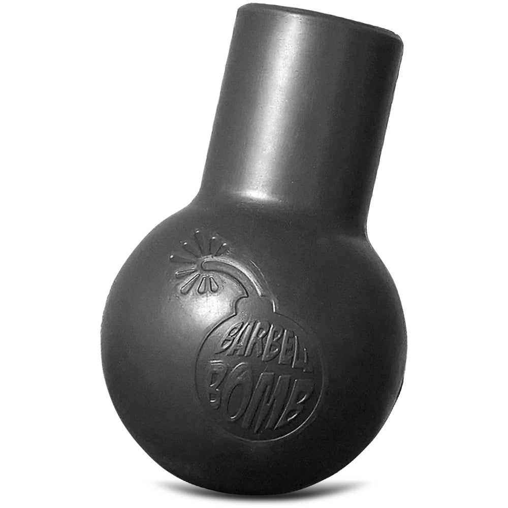 ABMAT Barbell Bomb front view showing compact design and portability benefit