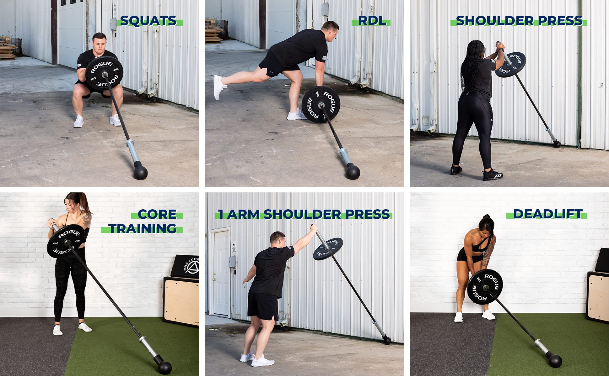 ABMAT Barbell Bomb packed in gym bag showing travel-ready convenience benefit