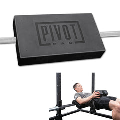 ABMAT Pivot Pad front view showing compact design and stable profile for comfortable thrusts