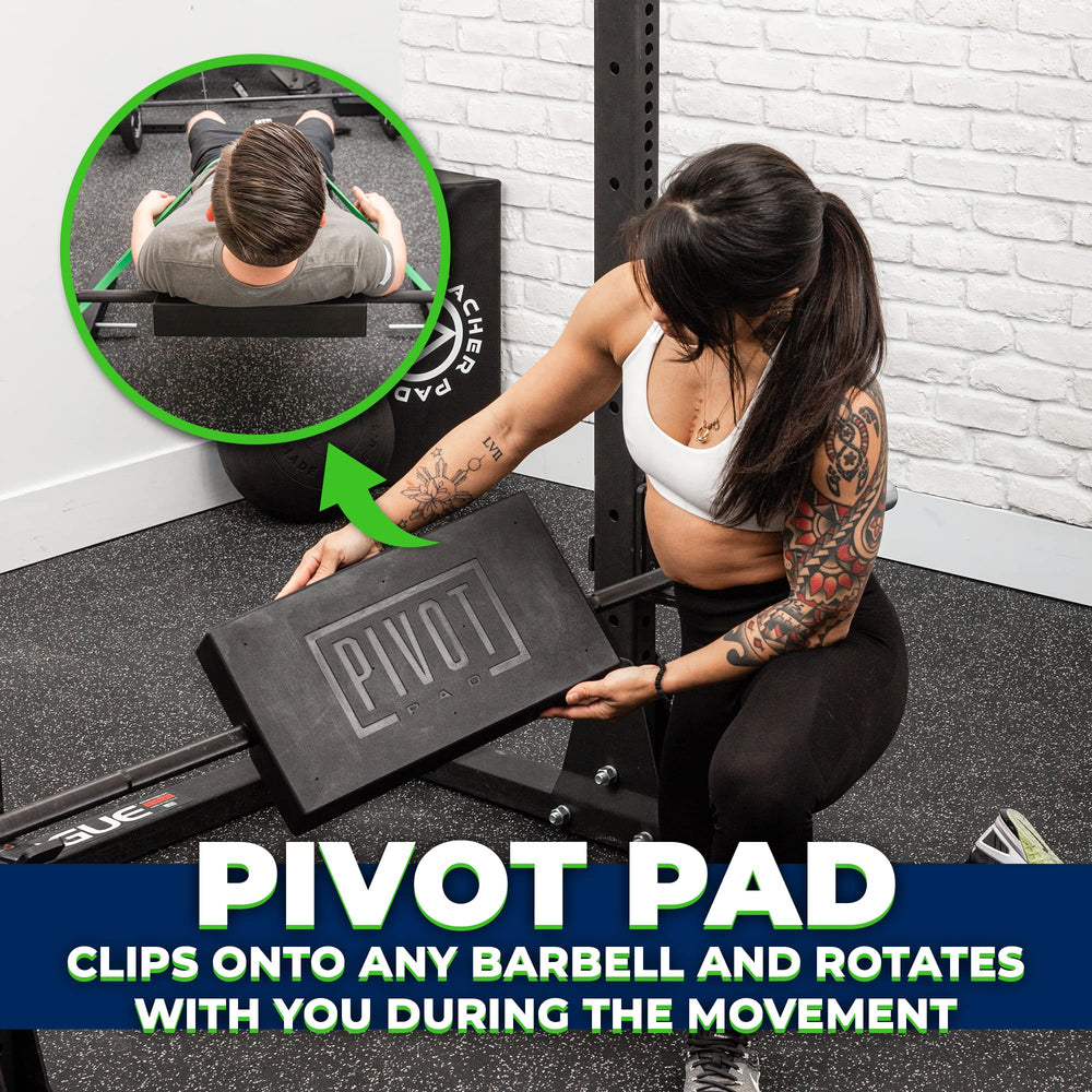 ABMAT Pivot Pad textured foam close-up showing soft exterior and easy-to-clean finish