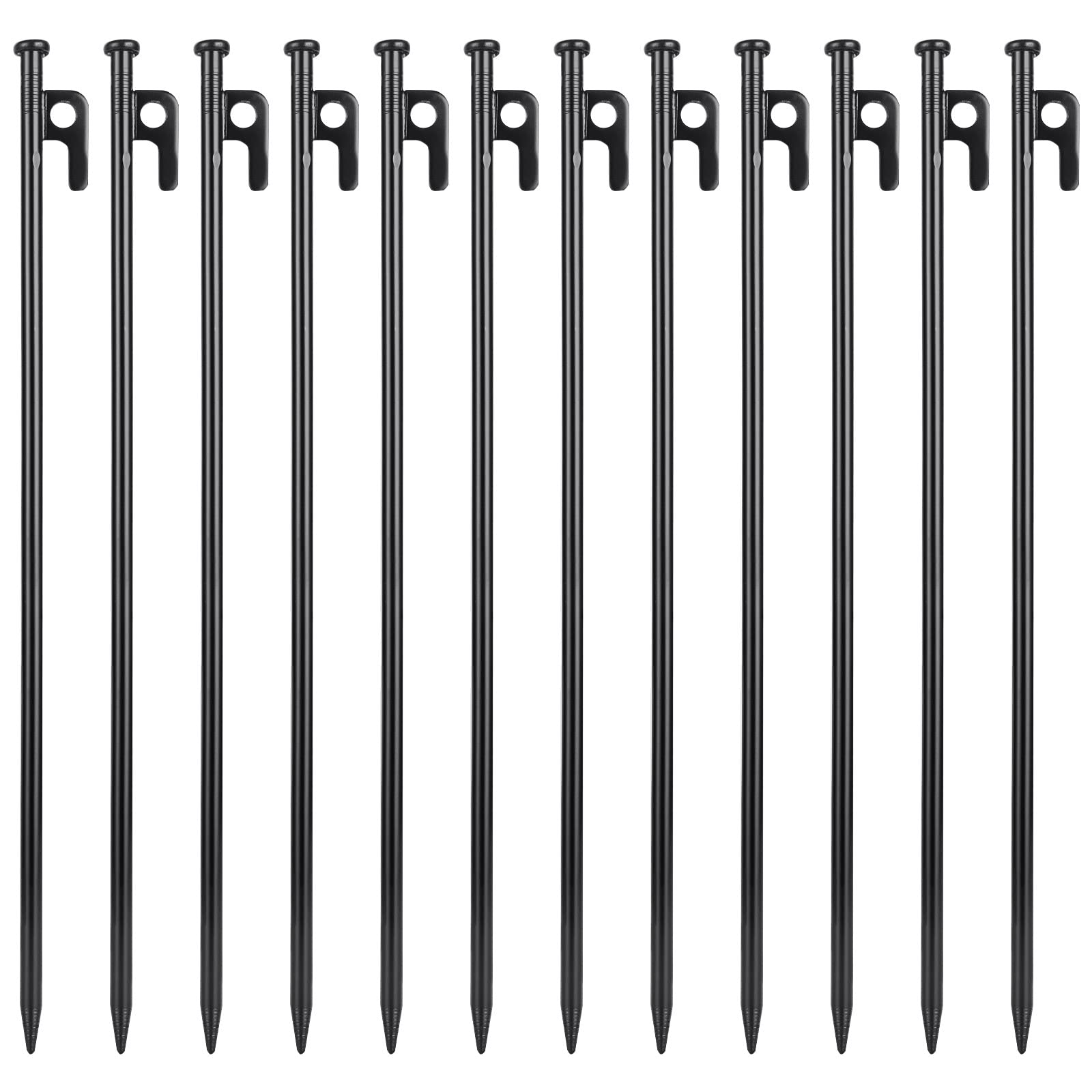 ABuff front packaging showing 12 stakes and durable design benefit