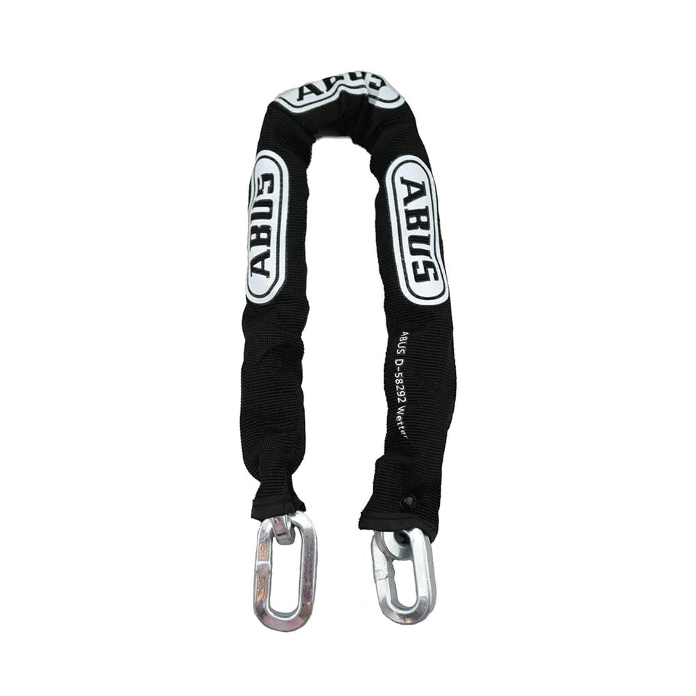 ABUS 10KS coiled front view showing heavy-duty chain protecting valuables