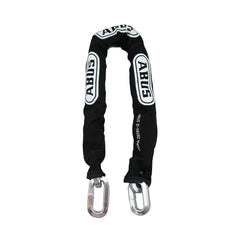 ABUS 10KS coiled front view showing heavy-duty chain protecting valuables