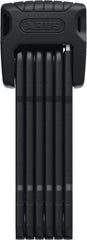 ABUS Bordo Granit front view showing compact folded lock and secure design benefit