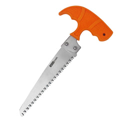 ACCUSHARP bone saw front view showing compact stainless blade and handle for reliable cutting