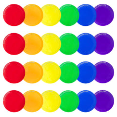 Ace Creations front view of 24-spot marker set showing bright colors and compact storage benefit
