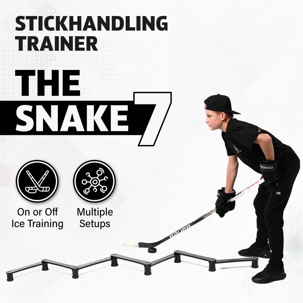 ACE HOCKEY Snake 7 close-up of link detail highlighting durable connectors and stability