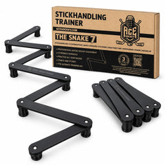 ACE HOCKEY Snake 7 front view showing adjustable gates and compact footprint for easy drills