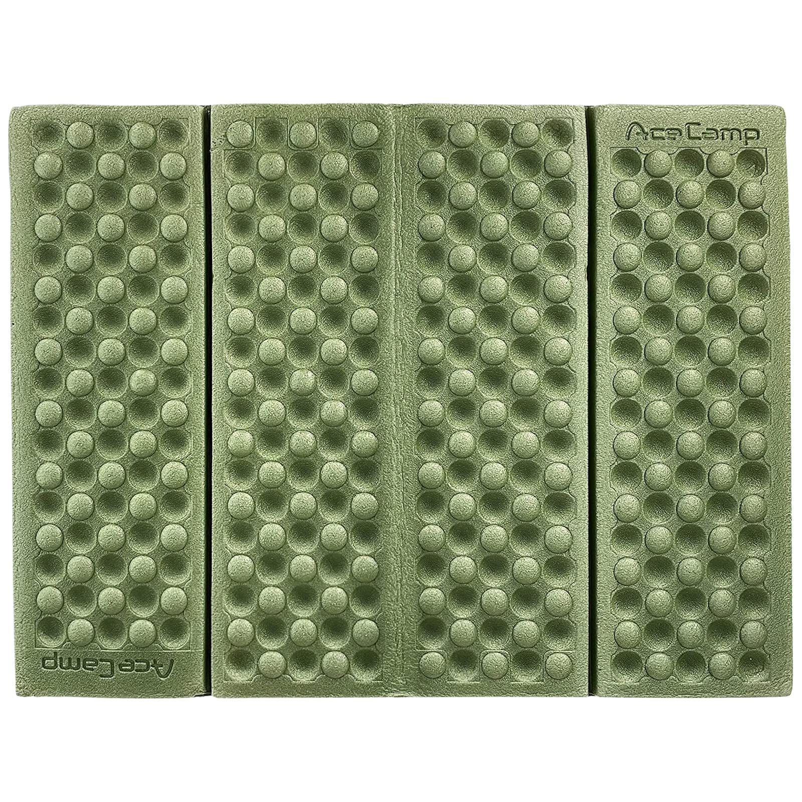 AceCamp unfolded top surface illustrating full-seat protection