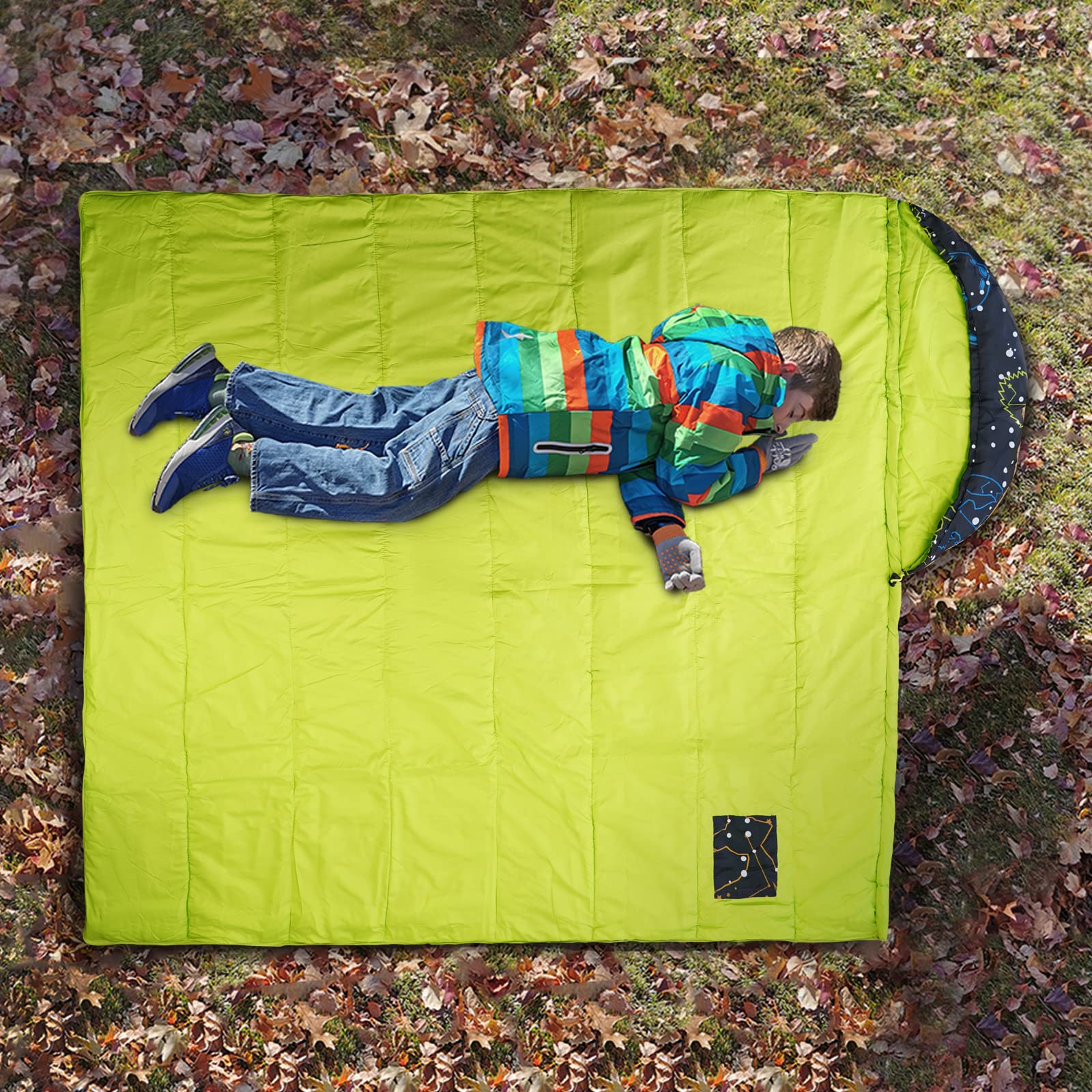 AceCamp water-resistant polyester shell repelling light moisture for outdoor protection