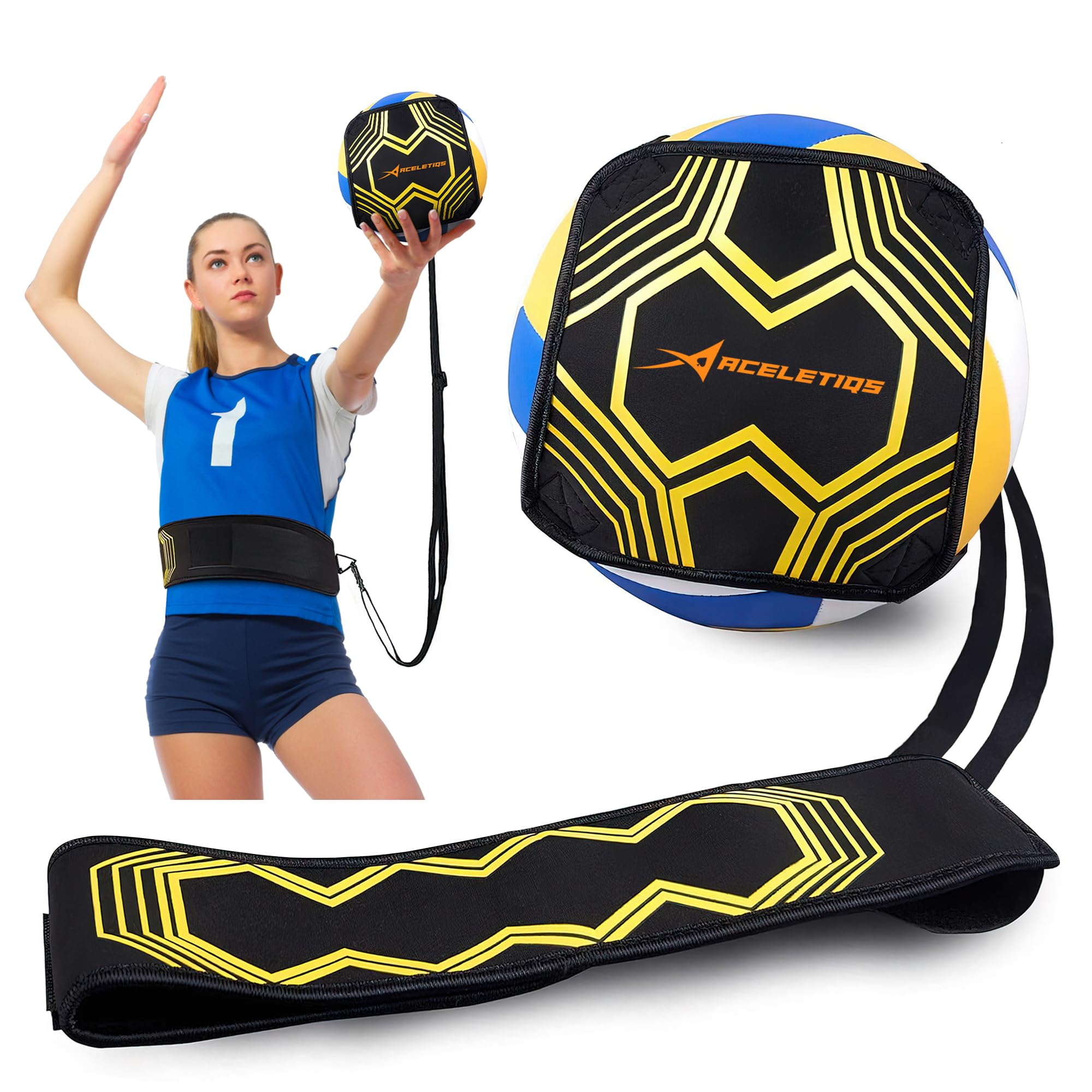 ACELETIQS front view of trainer set showing compact kit and portability benefit