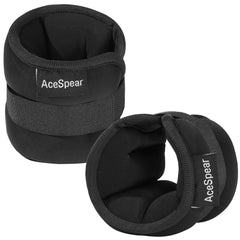 AceSpear front packaging showing paired ankle weights and sizes for easy selection