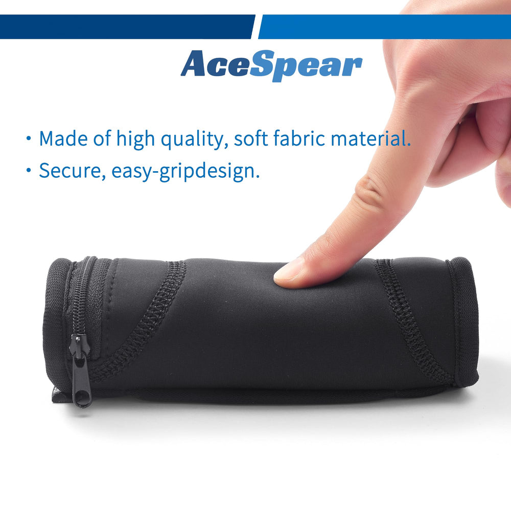 AceSpear hand holding weight to show real size and comfortable fit