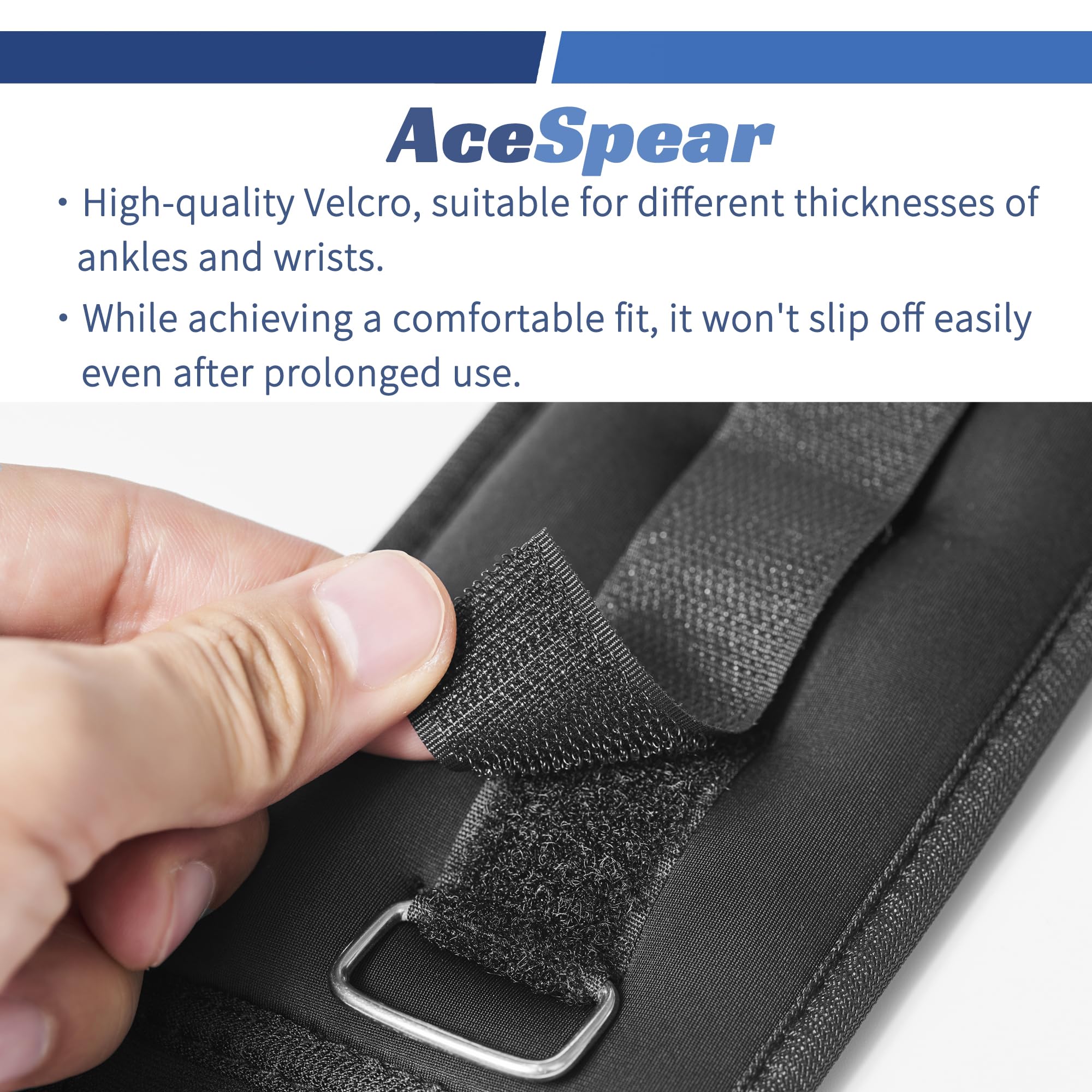 AceSpear wrist use in gym setting adding simple hand resistance for exercises