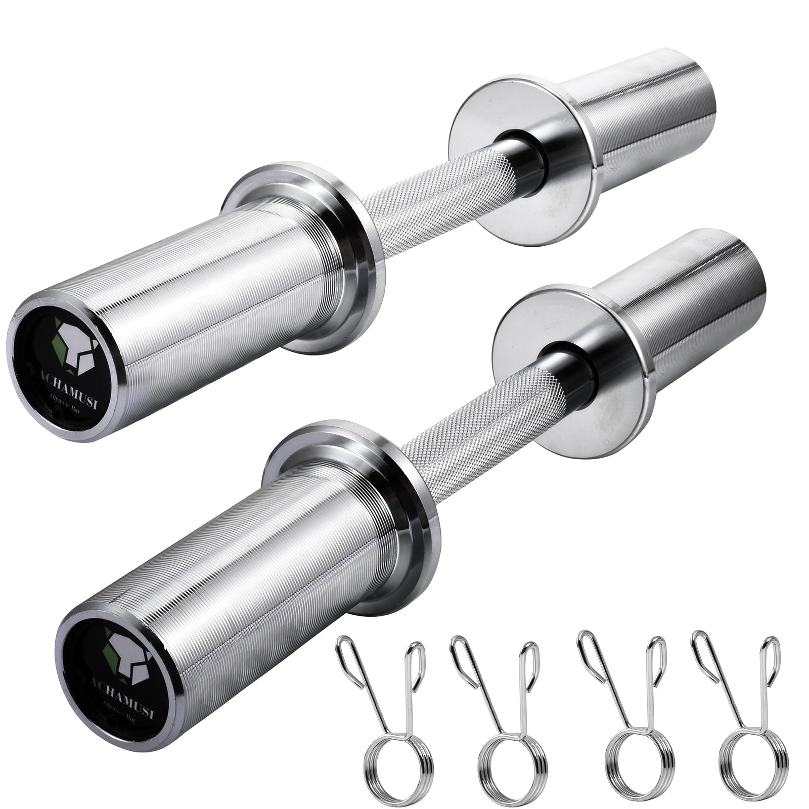 Achamusi front view of 16-inch handles showing durable steel construction and versatility