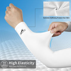 Achiou sleeve beside ruler for size scale and easy fit reference