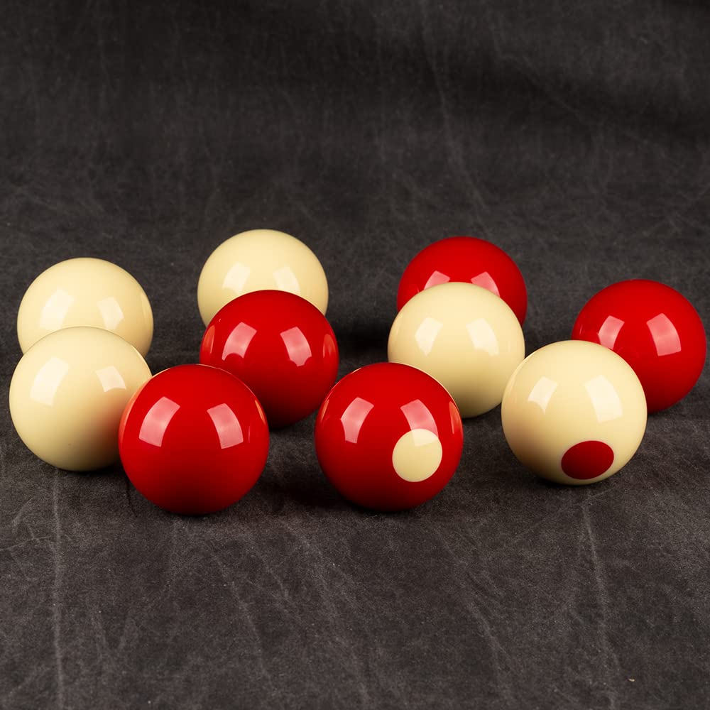 Action BBBUMP balls in play on bumper-pool table showing visibility and accurate tracking