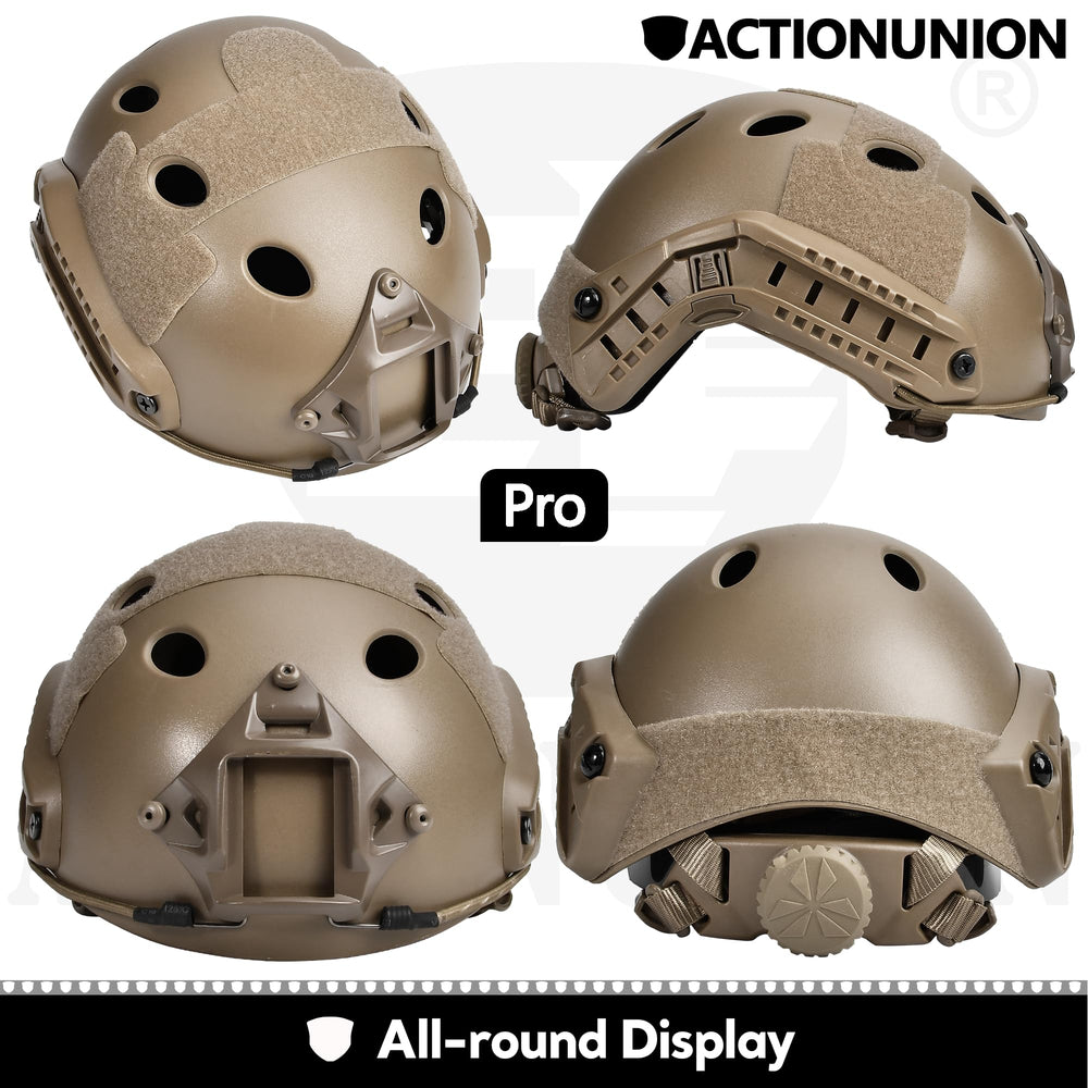 ACTIONUNION helmet counterweight and metal blocks demonstrating balance customization