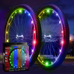 Activ Life packaged lights front view showing contents and clear instructions for easy setup