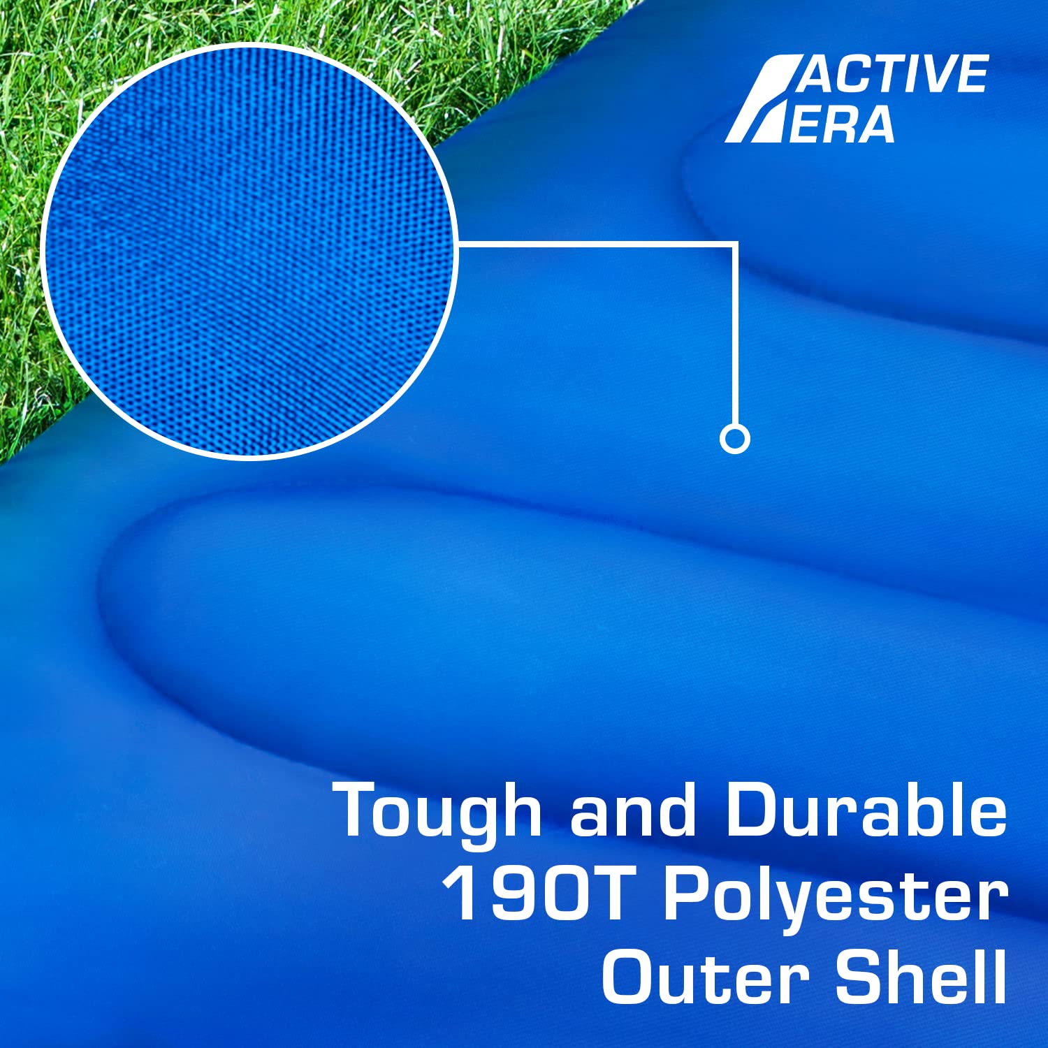 Active Era insulation close-up displaying 200GSM hollow-fiber loft for consistent warmth benefit